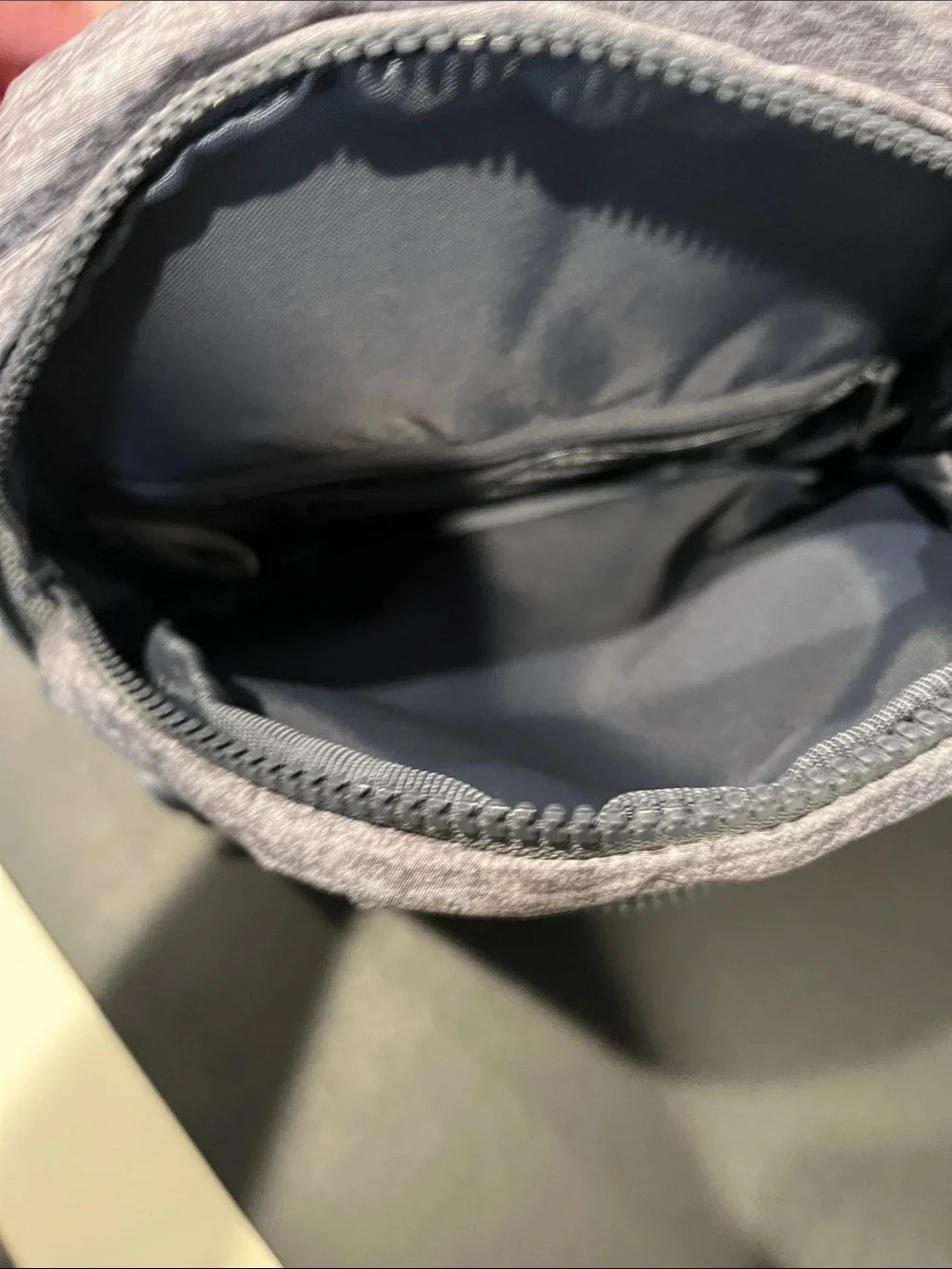 adidas Grey Heather Mini Backpack with Mesh Side Pockets